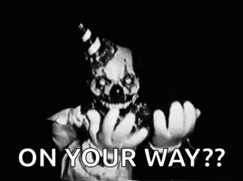 Scary Clown GIF. This 498 x 371 animated GIF is part of our imagenes de terror con movimiento y sonido collection. Related themes include clown, scary…