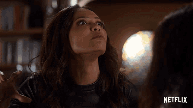 Scary Face Lesley Ann Brandt GIF