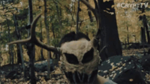 Scary Mask GIF