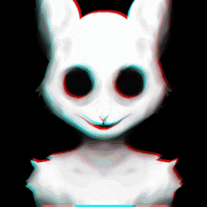 Scary Rabbit GIF