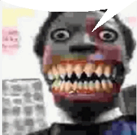 Scary Up Sticker