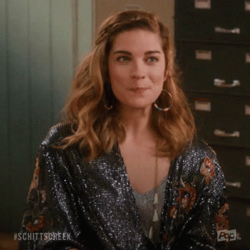 Schitts Creek Alexis Rose GIF