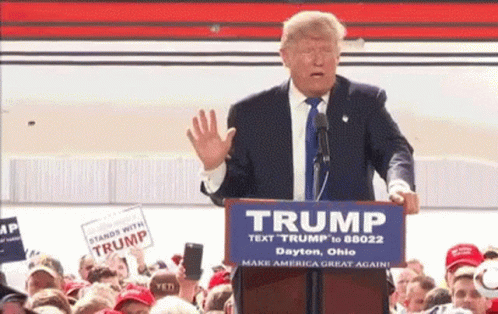 Schmuck Trump Schmuck GIF. This 498 x 314 animated GIF is part of our hulk trump collection. Created by Greedseed. View the original animation, share it, or…