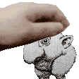 Schnoz Headpat Sticker