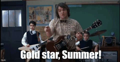 School Of Rock Gold Star GIF