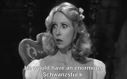 Schwanzstuck Young Frankenstein GIF. This 498 x 308 animated GIF is part of our frau blucher collection. View the original animation, share it, or browse…