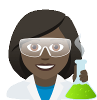Scientist Joypixels Sticker