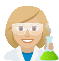 Scientist Joypixels Sticker
