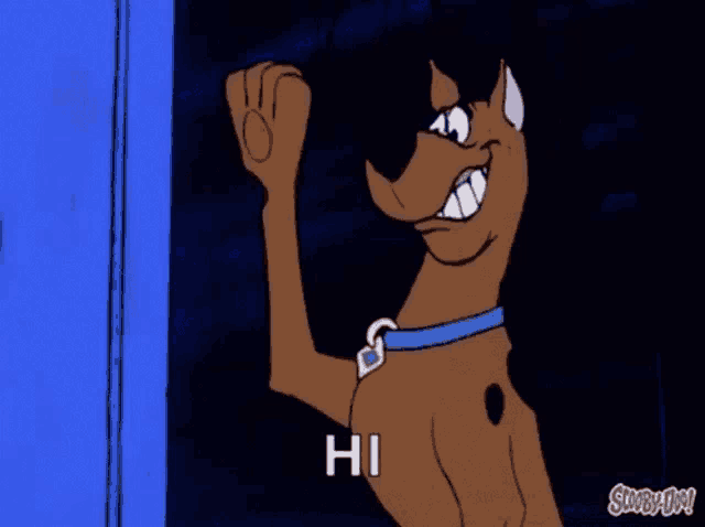 Scooby Doo Hi GIF