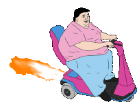 Scooter Zootghost Sticker