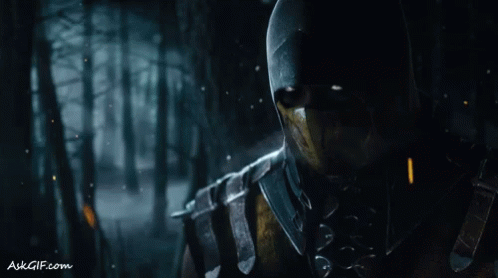 Scorpion Stare GIF. This 498 x 278 animated GIF is part of our mortal kombat x collection. Created by Hazard1122. View the original animation, share it, or…