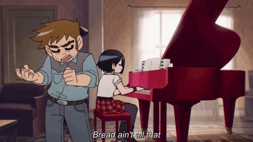 Scott Pilgrim Scott Pilgrim Takes Off GIF. This 498 x 281 animated GIF is part of our knives chau collection. Related themes include anime, piano. Created…
