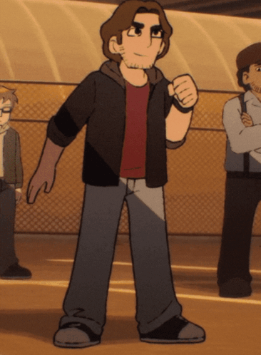 Scott Pilgrim Takes Off Edgar GIF
