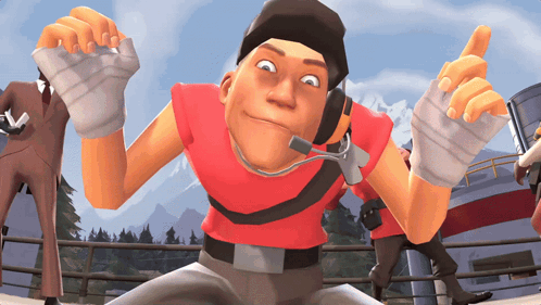 Scout Tf2 Pyro GIF