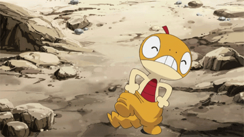 Scraggy Pokemon GIF