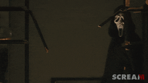Scream Vi Ghostface Wipe GIF