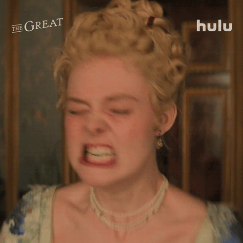 Screaming Catherine GIF