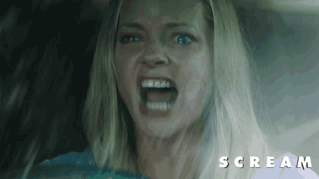Screaming Deputy Judy Hicks GIF