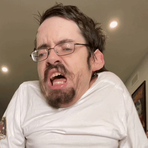 Screaming Ricky Berwick GIF
