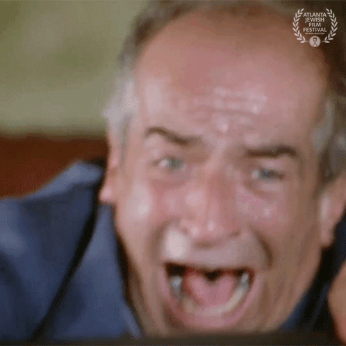 Screaming Victor Pivert GIF. This 498 x 498 animated GIF is part of our louis de funes collection. Related themes include scared, screaming, shouting…