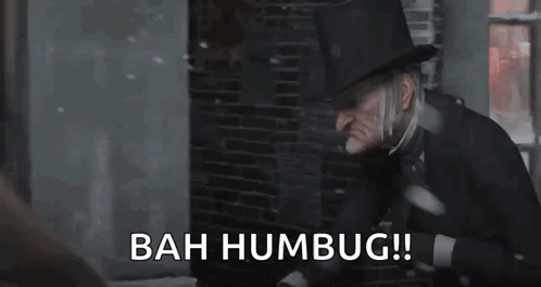 Scrooge Grumpy GIF