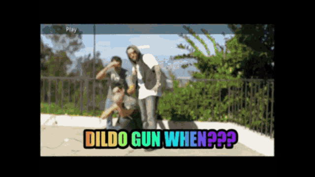 Scum Dildo Gun GIF