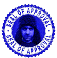 Seal Of Approval Gary Livingston Sticker
