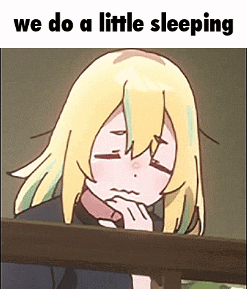 Sealyx We Do A Little Sleeping GIF