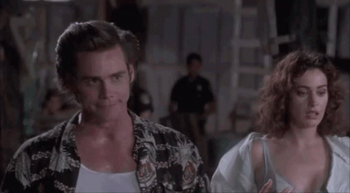 Sean Young Jim Carrey GIF. This 498 x 275 animated GIF is part of our einhorn is finkle collection. Related themes include ace ventura, jim carrey. Created…