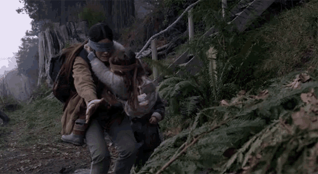 Searching Blindfolded GIF