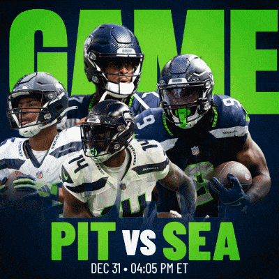 Seattle Seahawks Vs. Pittsburgh Steelers Pre Game GIF