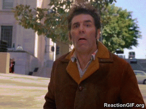 Seinfeld Cosmo Kramer GIF. This 498 x 371 animated GIF is part of our kramer im out collection. Related themes include seinfeld. Created by jschwenn88. View…