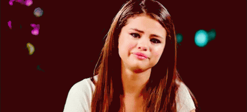 Selena Gomez Cry GIF