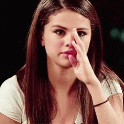 Selena Gomez Crying GIF