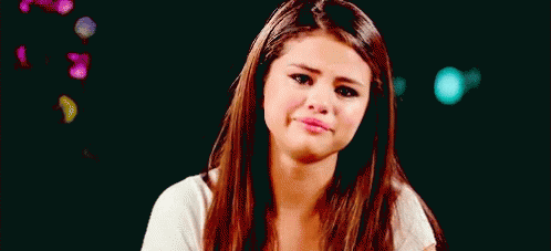 Selena Gomez Crying GIF