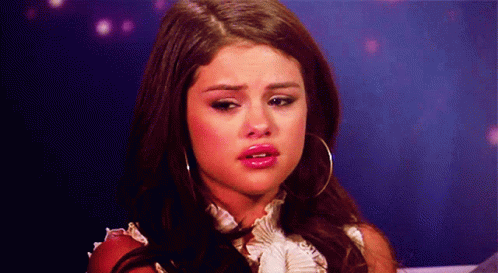 Selena Gomez Sad GIF