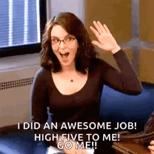 Self Five GIF