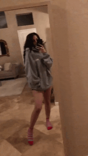 Selfie Sniperwolf GIF