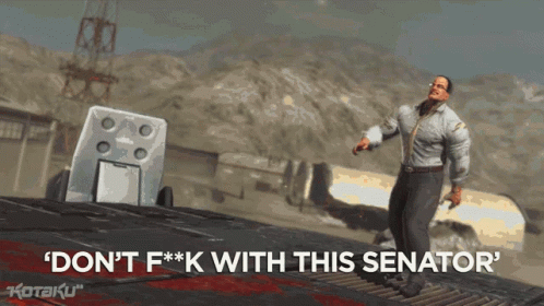Senator Armstrong Metal Gear Rising GIF