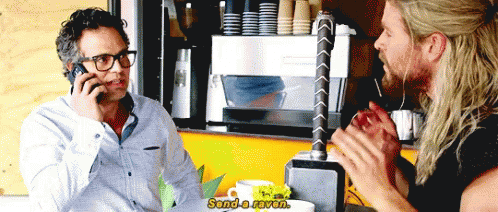 Send A Raven Mark Ruffalo GIF