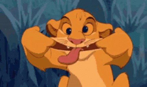 Sending Good Vibes Simba GIF