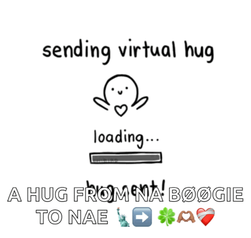 Sending Hugs Virtual Hugs GIF