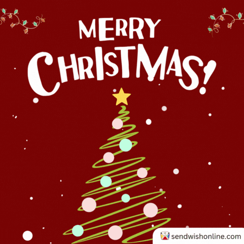 Sendwishonline Merry Christmas GIF