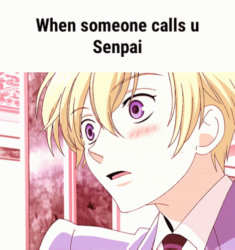 Senpai Notice Me GIF