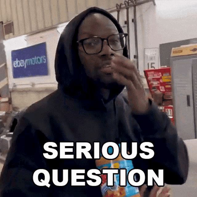 Serious Question Rich Benoit GIF