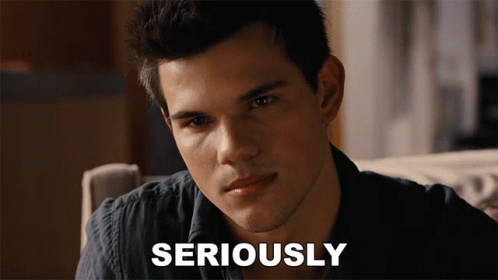 Seriously Jacob Black GIF
