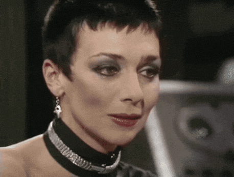 Servalan Press The Button GIF