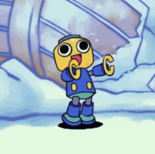 Servbot Megaman GIF