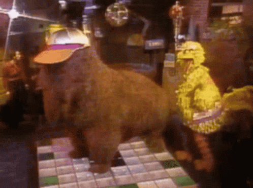 Sesame Street Disco GIF
