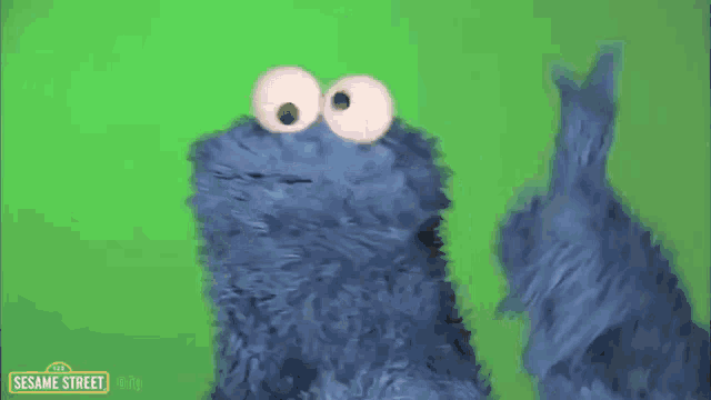 Sesame Street Fast Eater GIF